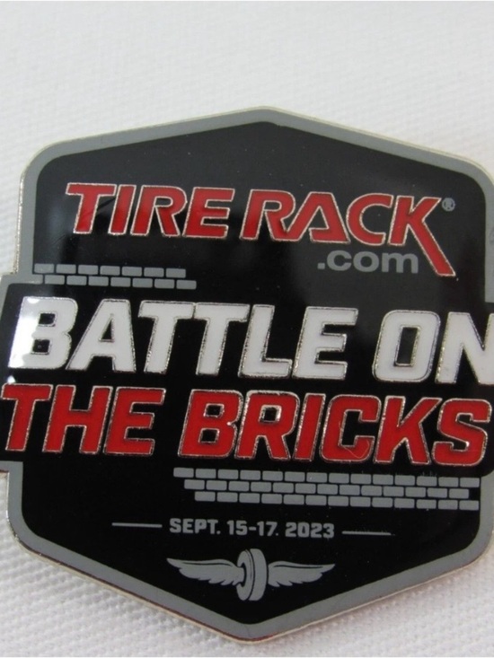 Nascar Other - NASCAR INDY Pin Hat Battle on the Bricks Tire Rack 2023 Indianapolis Speedway